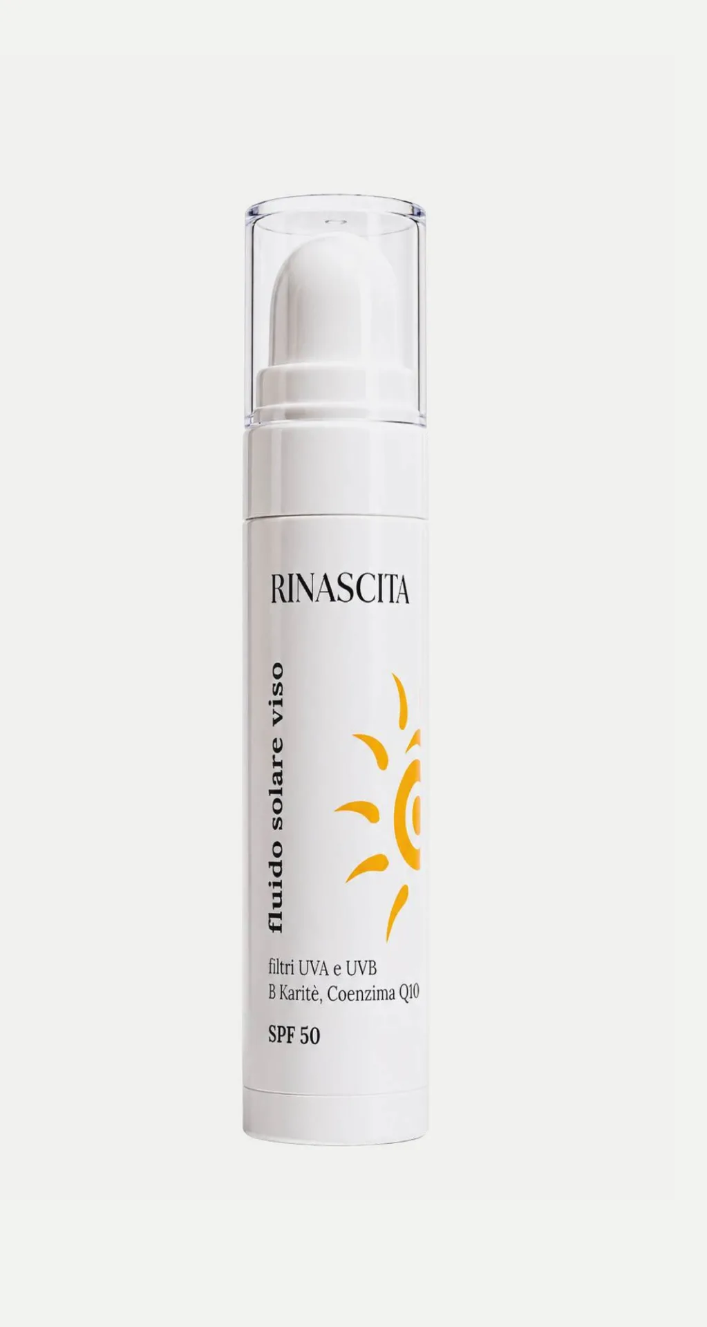 Fluido Solare Viso SPF 50 Anti-Age Rinascita